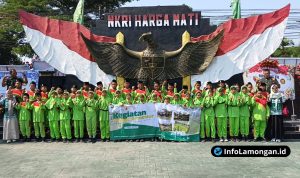 Foto : Dokumentasi MI Progresif Khoirul Huda ke Kodim 0812Lamongan