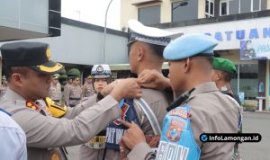 Foto : Apel Pasukan Operasi Zebra Semeru 2025 di halaman Mapolres Lamongan