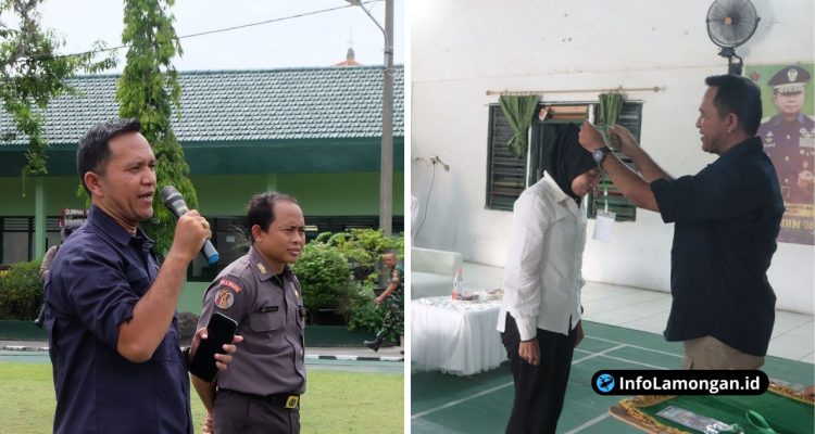 Foto : Momen simbolis pemasangan ID Card oleh Ketua Umum FKBN kepada perwakilan guru